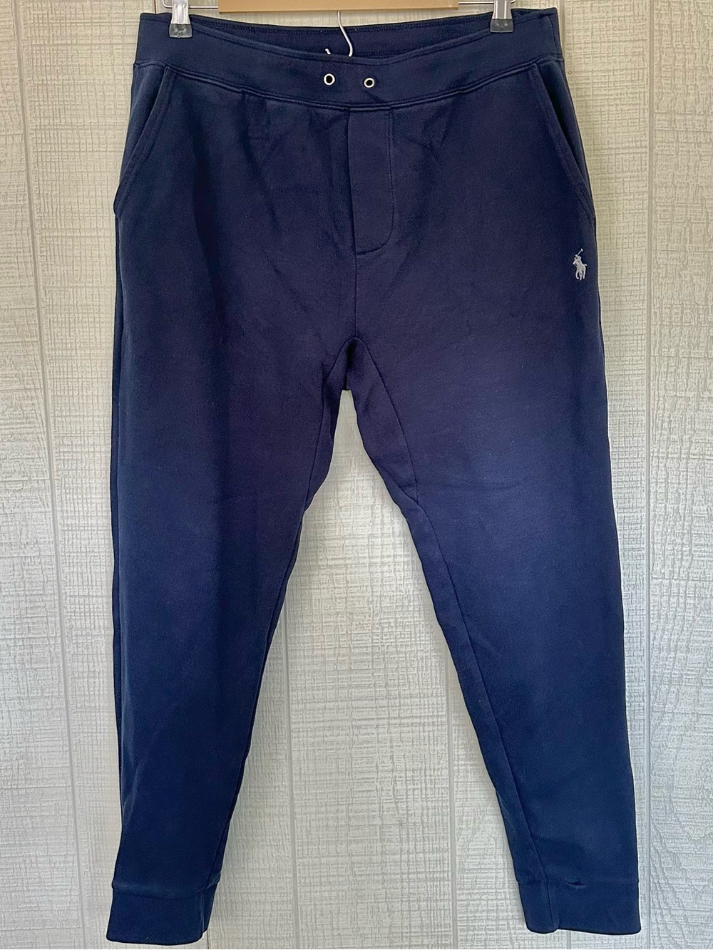 Polo Ralph Lauren double-knit jogger pants navy blue large